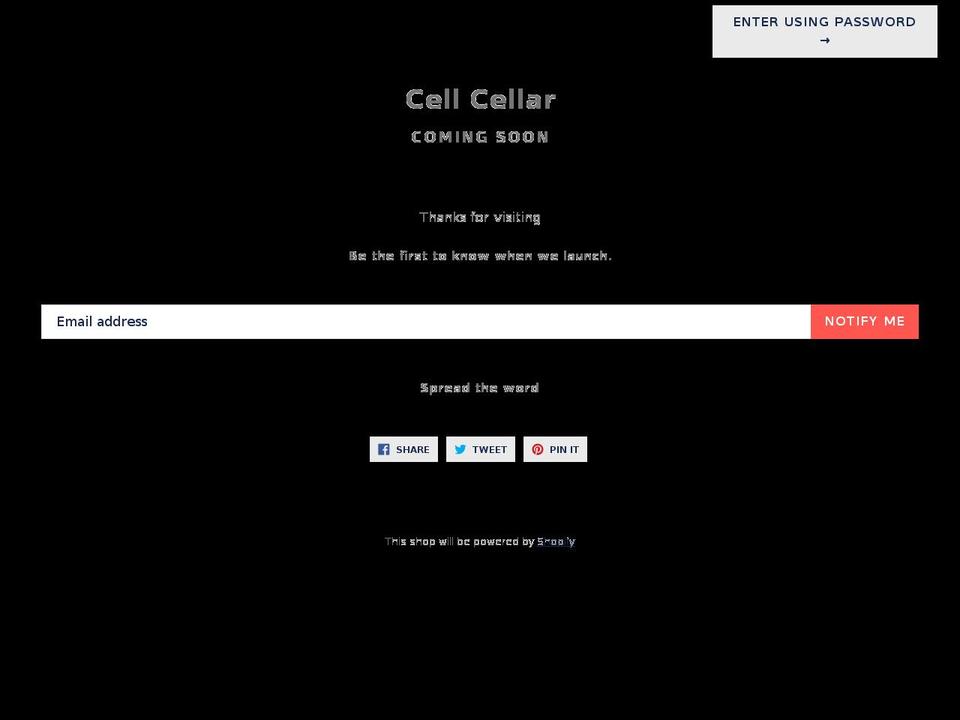 smartphonecellar.com — Shopify storefront screenshot