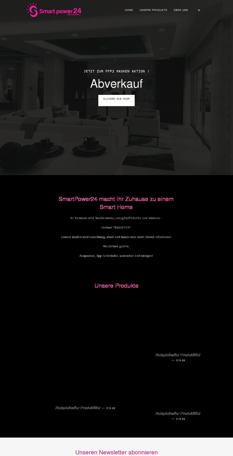 smartpower24.at shopify website screenshot