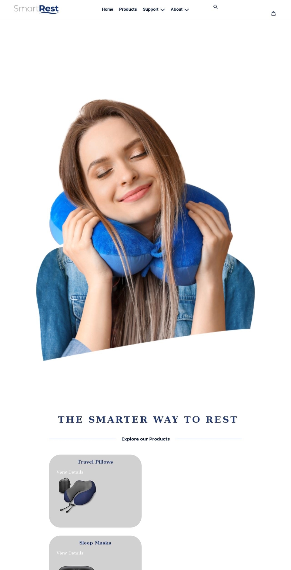 smartrest.com shopify website screenshot