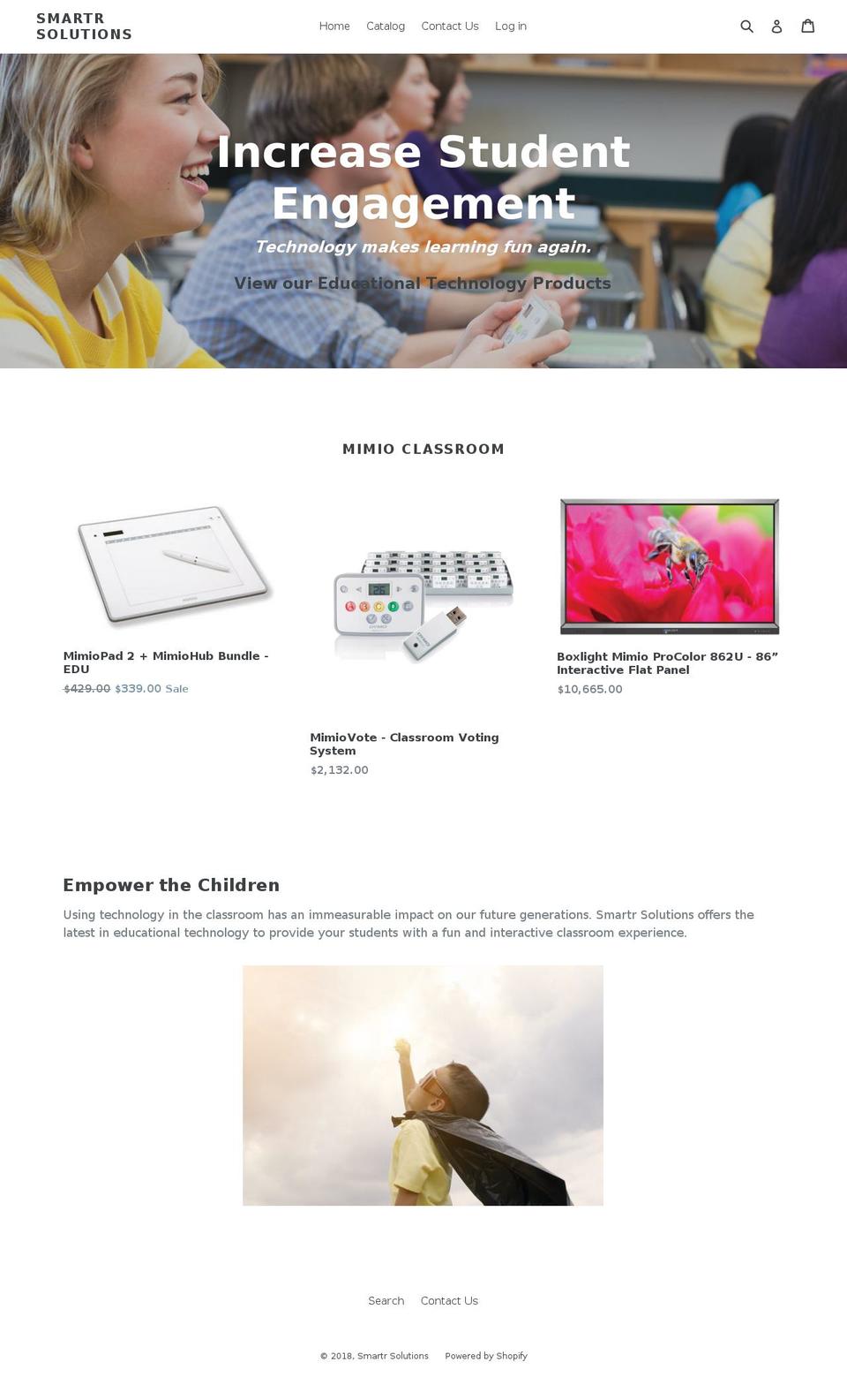 smartrsolutions.com — Shopify storefront screenshot