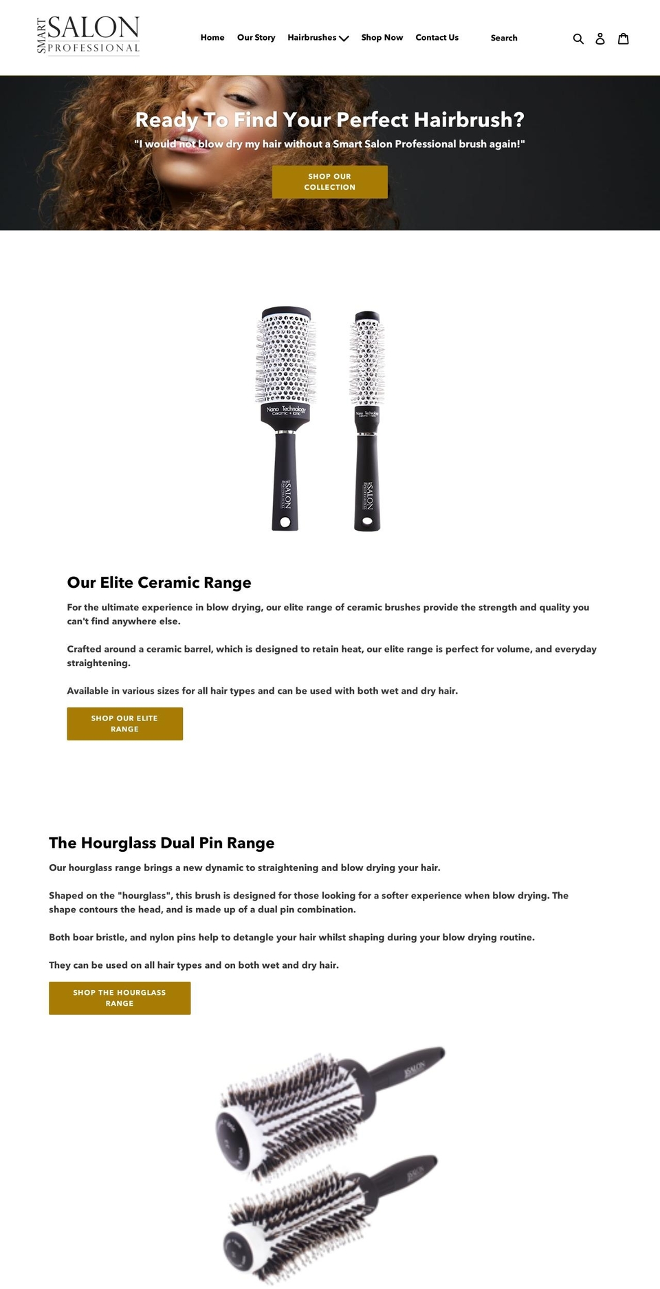 smartsalonprofessional.com — Shopify storefront screenshot