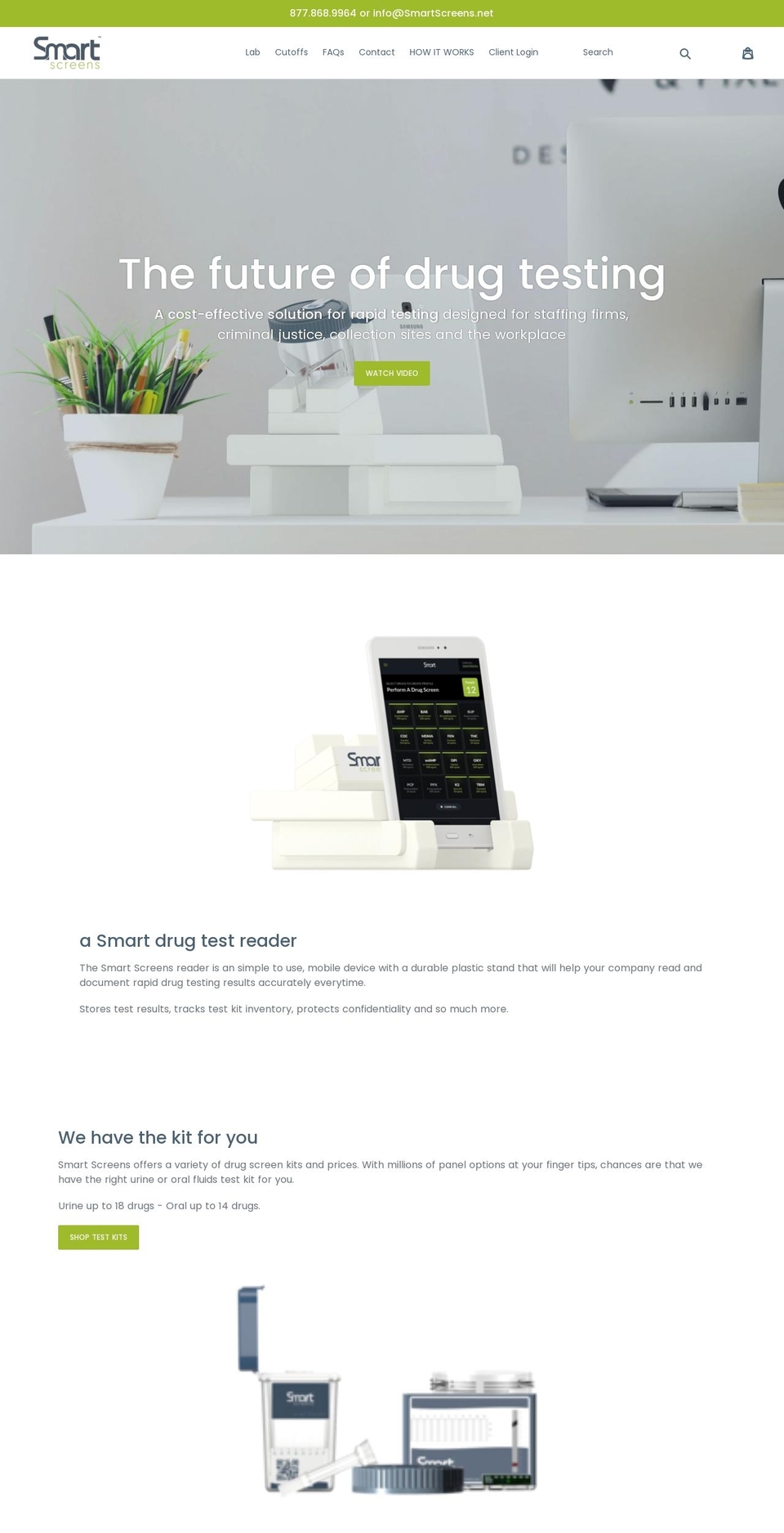 smartscreens.net shopify website screenshot
