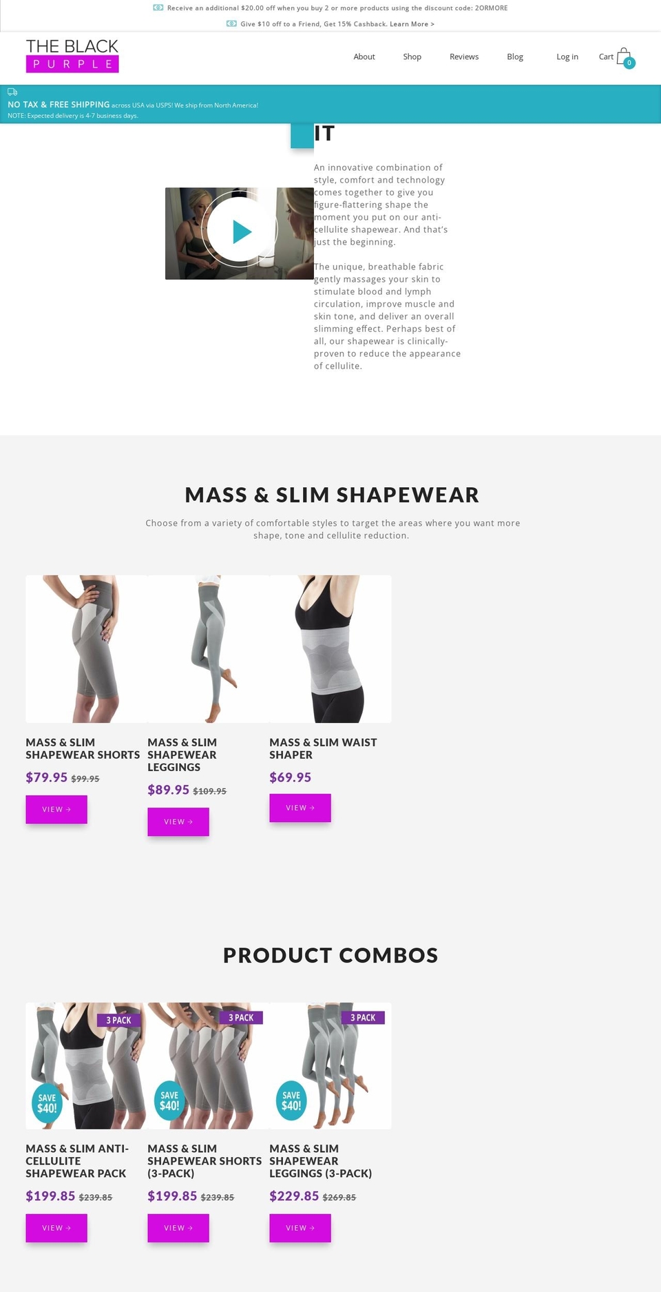 smartshapewears.com — Shopify storefront screenshot