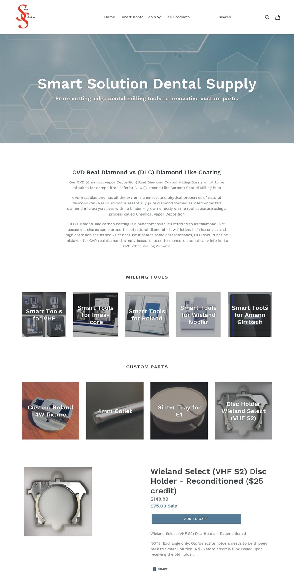 smartsolutionds.com — Shopify storefront screenshot