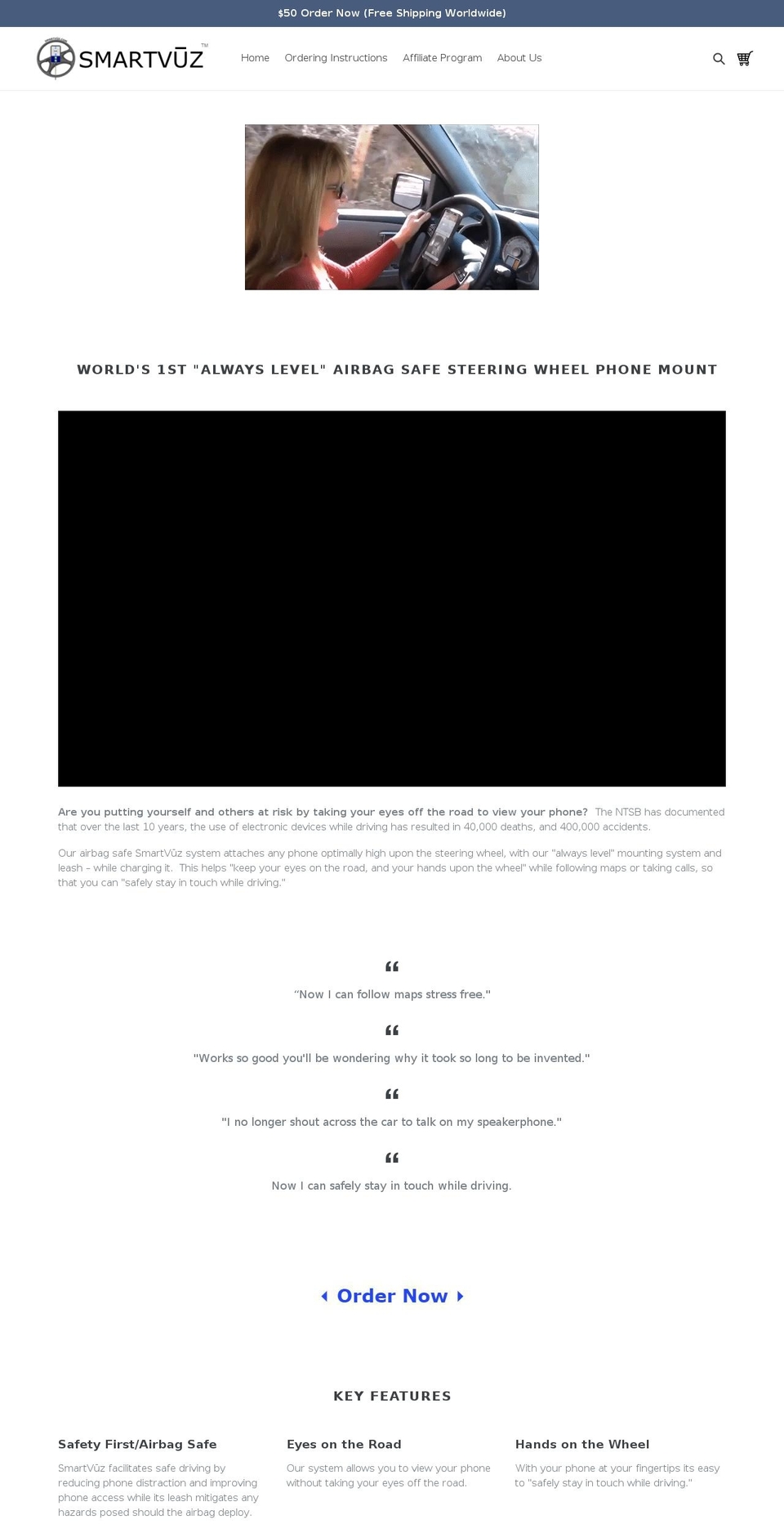 smartvuz.com — Shopify storefront screenshot