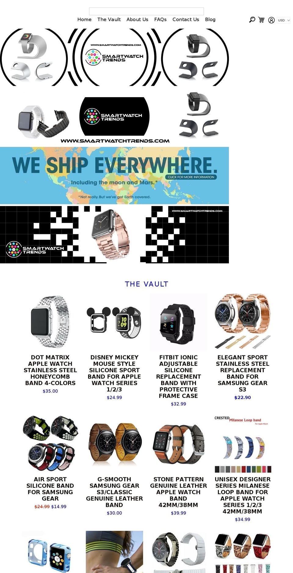 ecom-turbo-2-8 Shopify theme site example smartwatchtrends.com