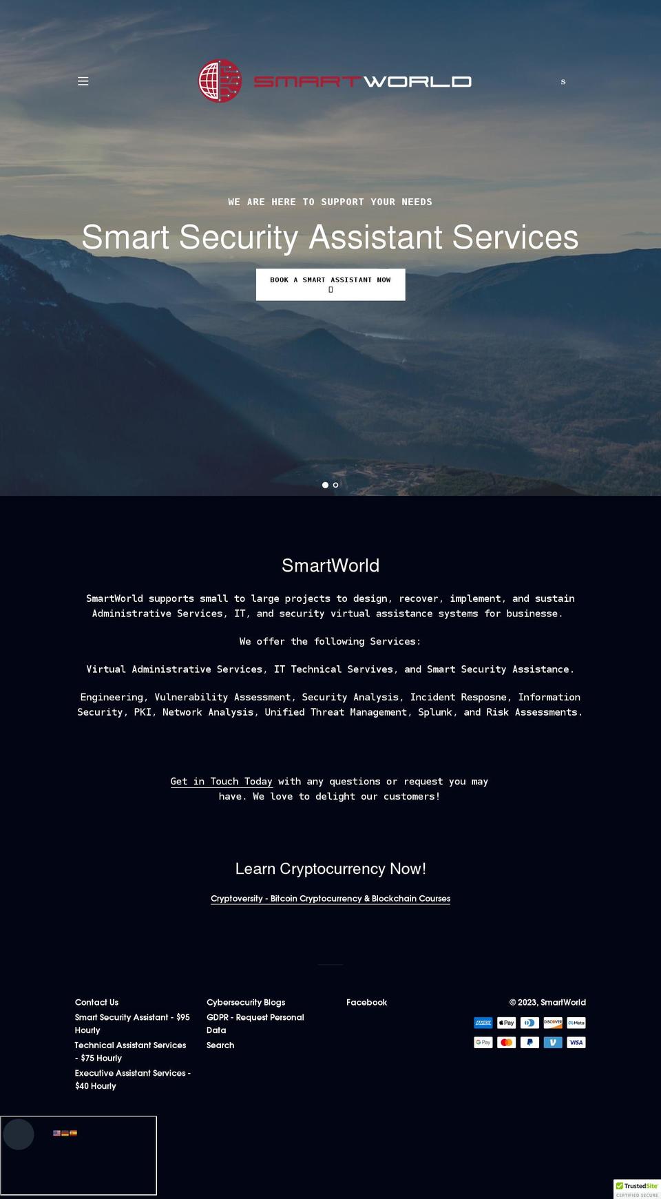 smartworldcentral.com — Shopify storefront screenshot
