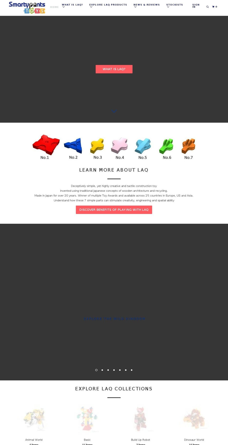 smartypantstoys.com.au shopify website screenshot