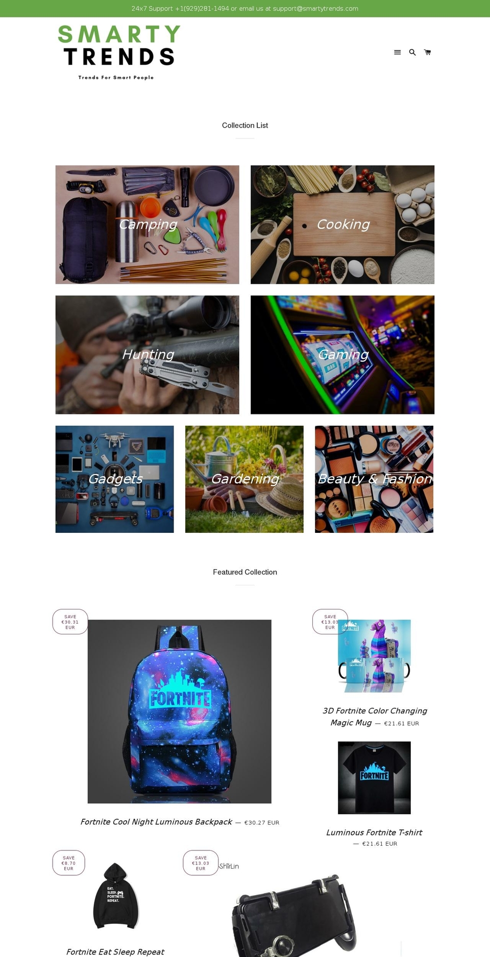 holly-molly-theme Shopify theme site example smartytrends.com