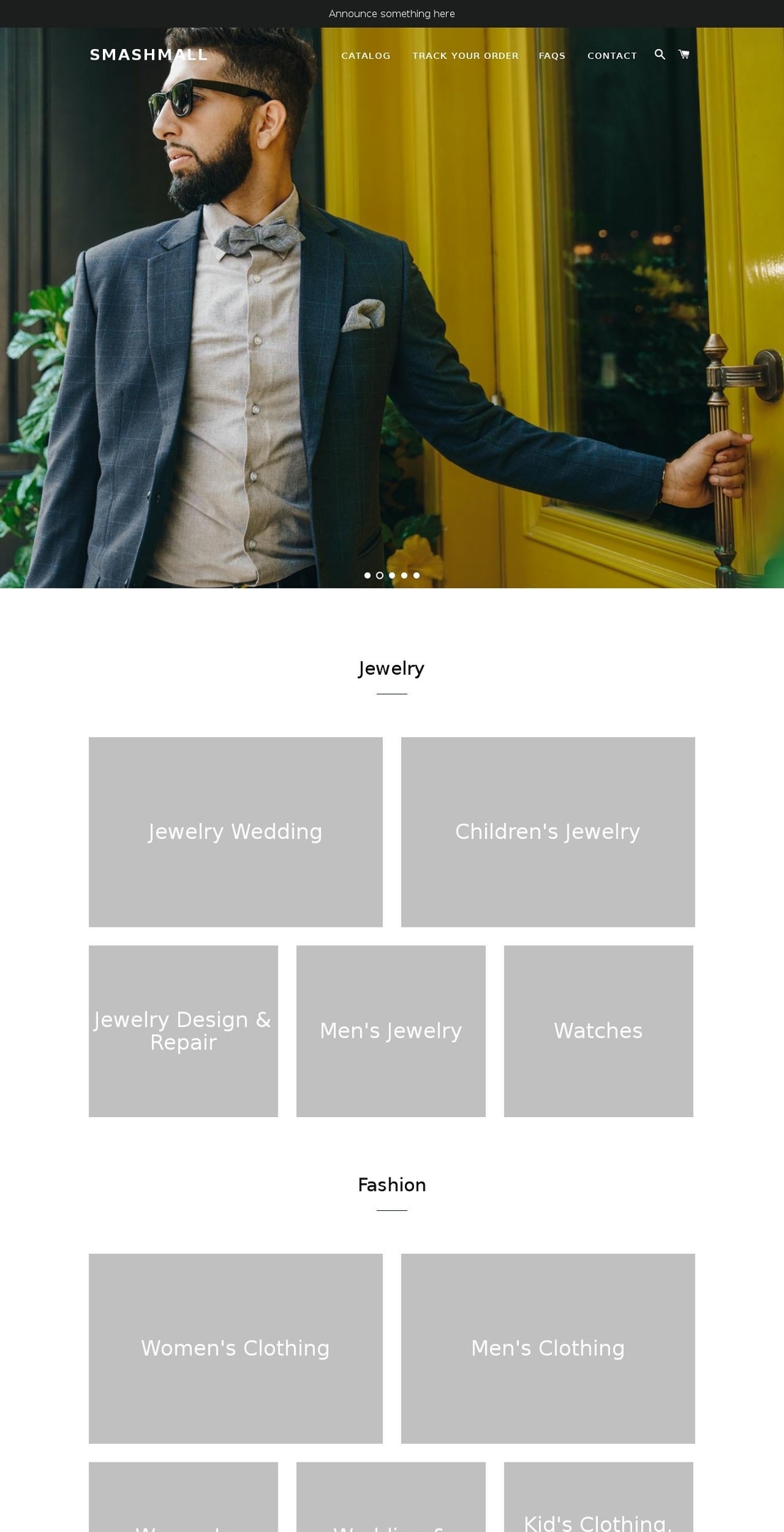 smashmall.com shopify website screenshot