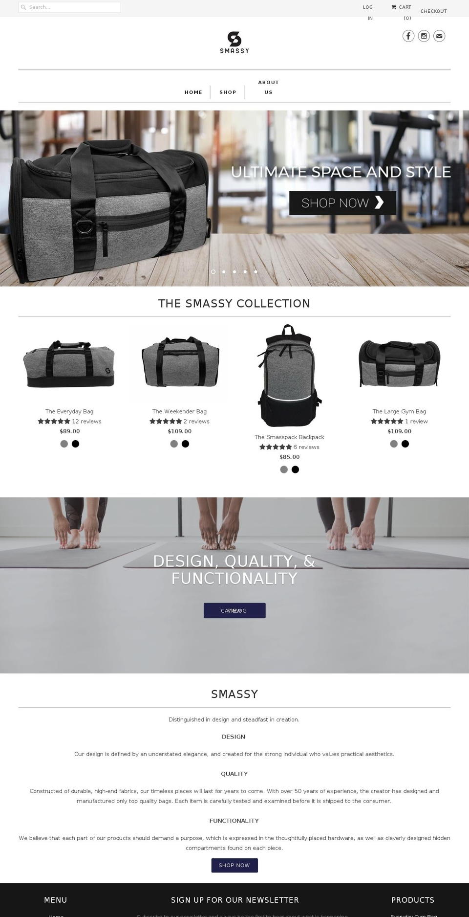 smassystuff.com shopify website screenshot