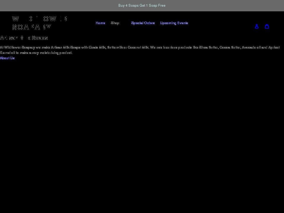 smellthewildflowers.com shopify website screenshot