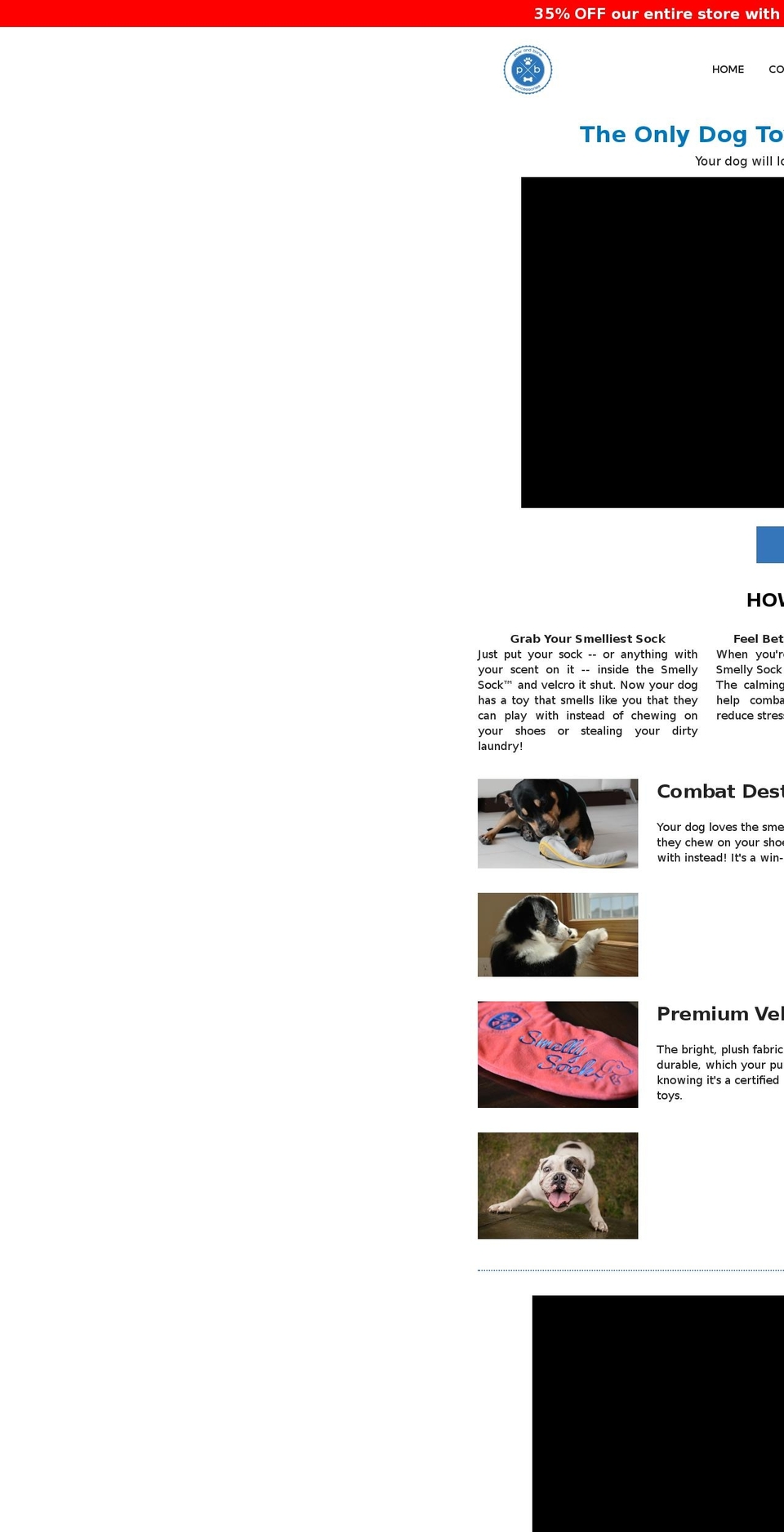 smellytoy.com — Shopify storefront screenshot