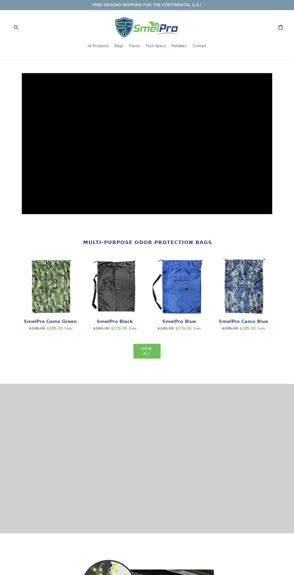 smelprousa.com — Shopify storefront screenshot