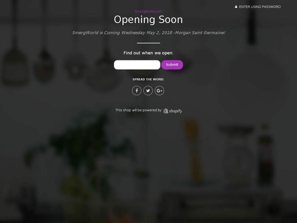 Test Theme Shopify theme site example smergworld.com