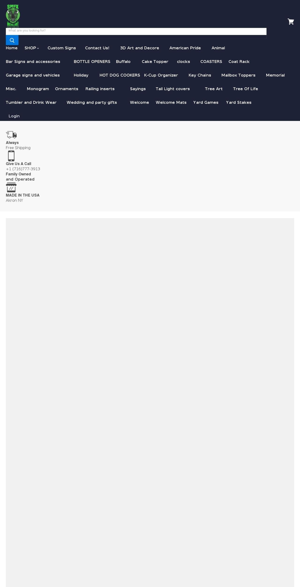 try again Shopify theme site example smfxmetals.com