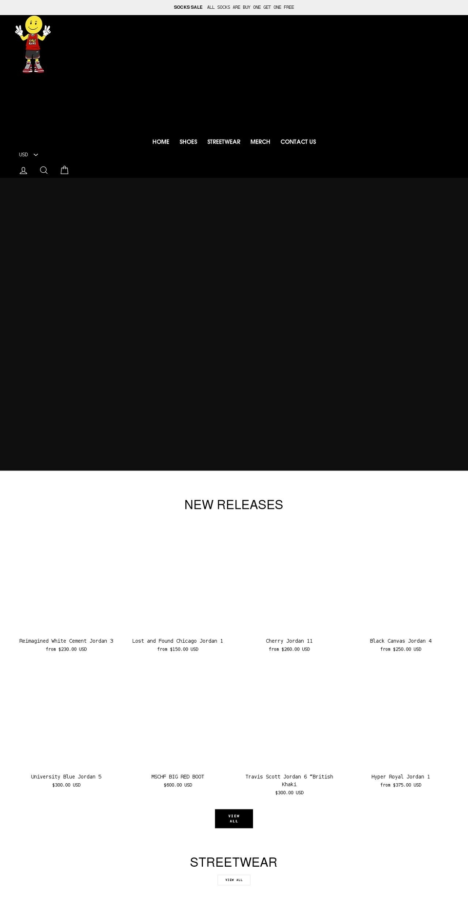 smile-kicks.com shopify website screenshot