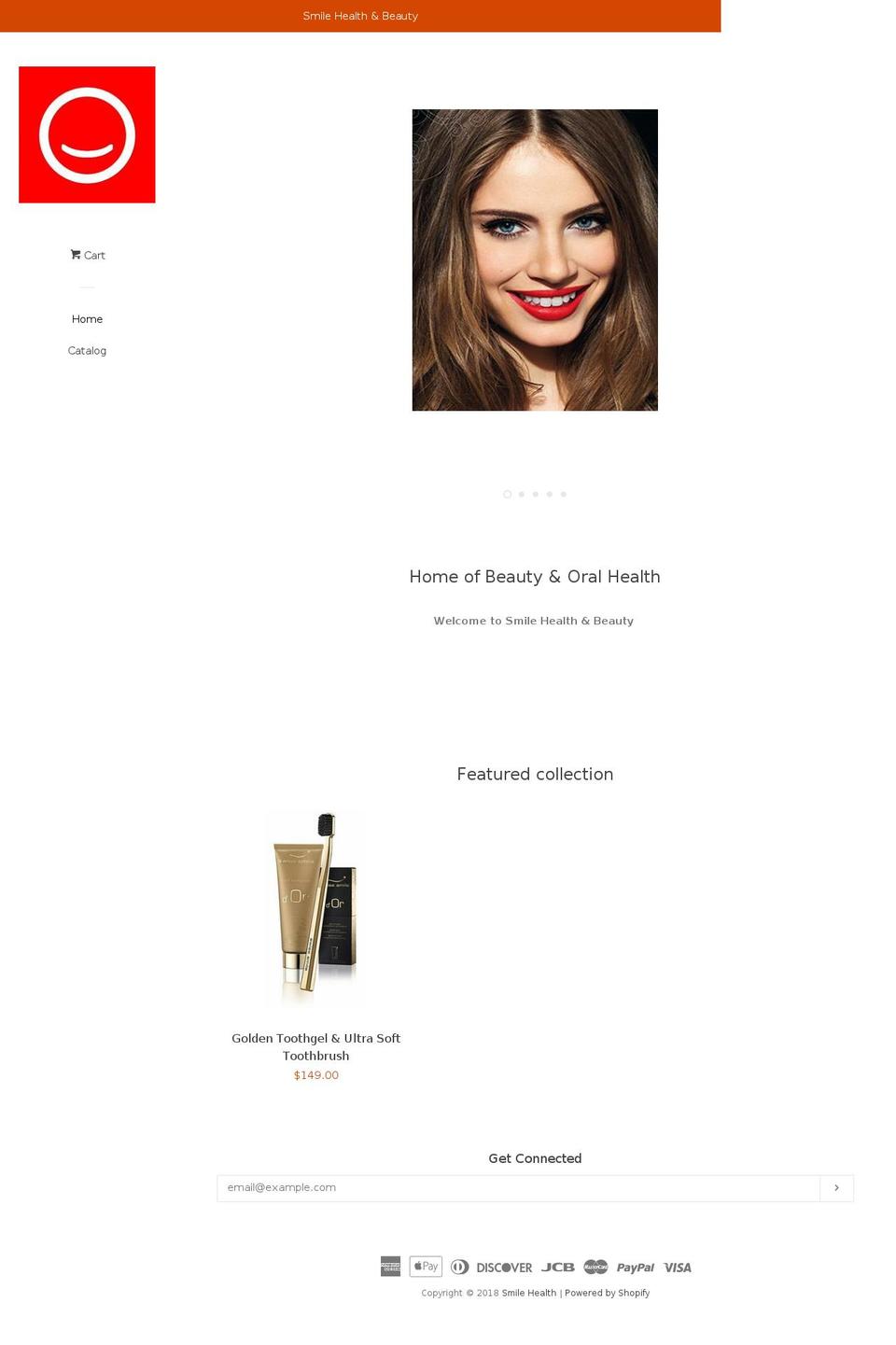 smilehealthcompany.com — Shopify storefront screenshot