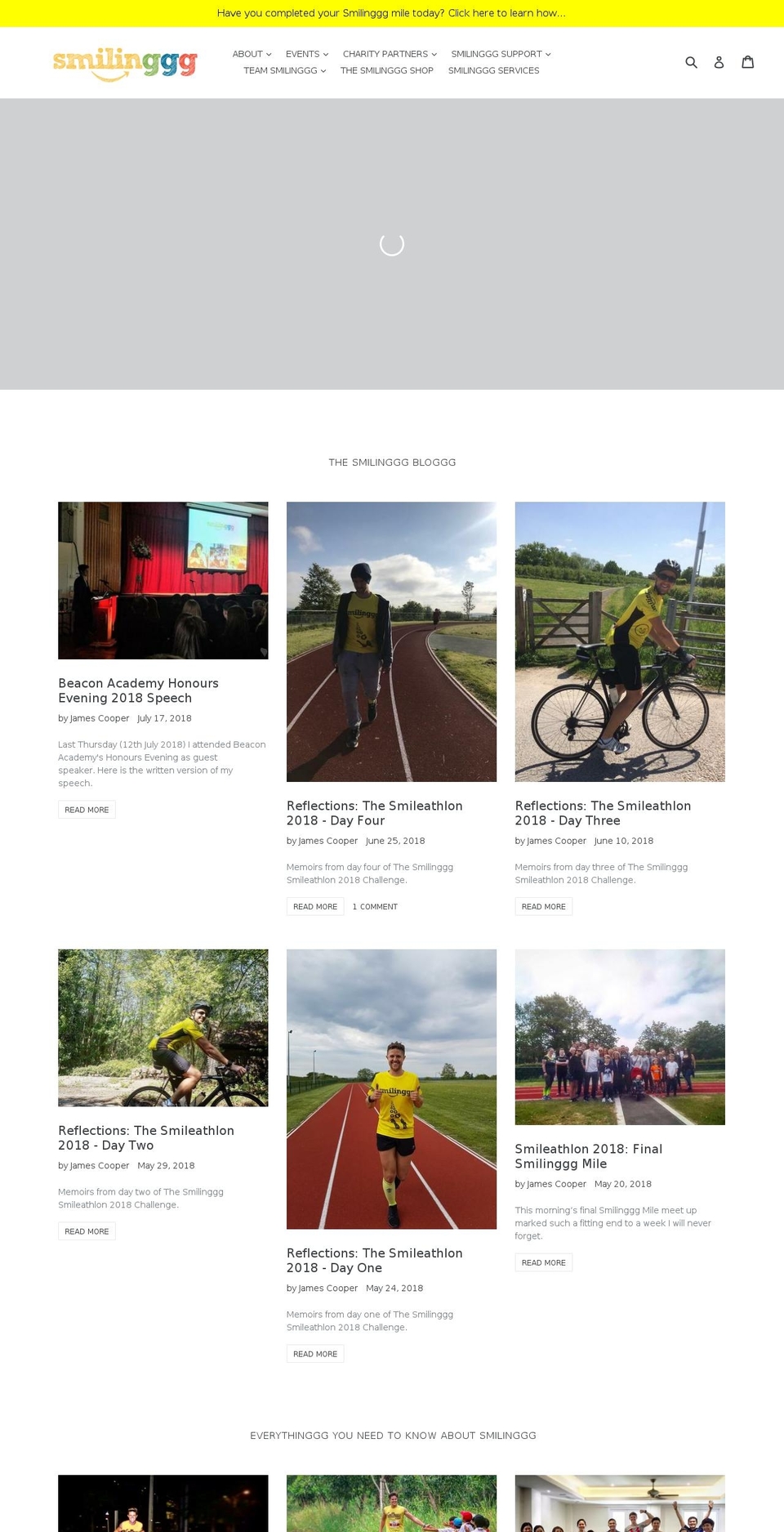 smilinggg.net shopify website screenshot