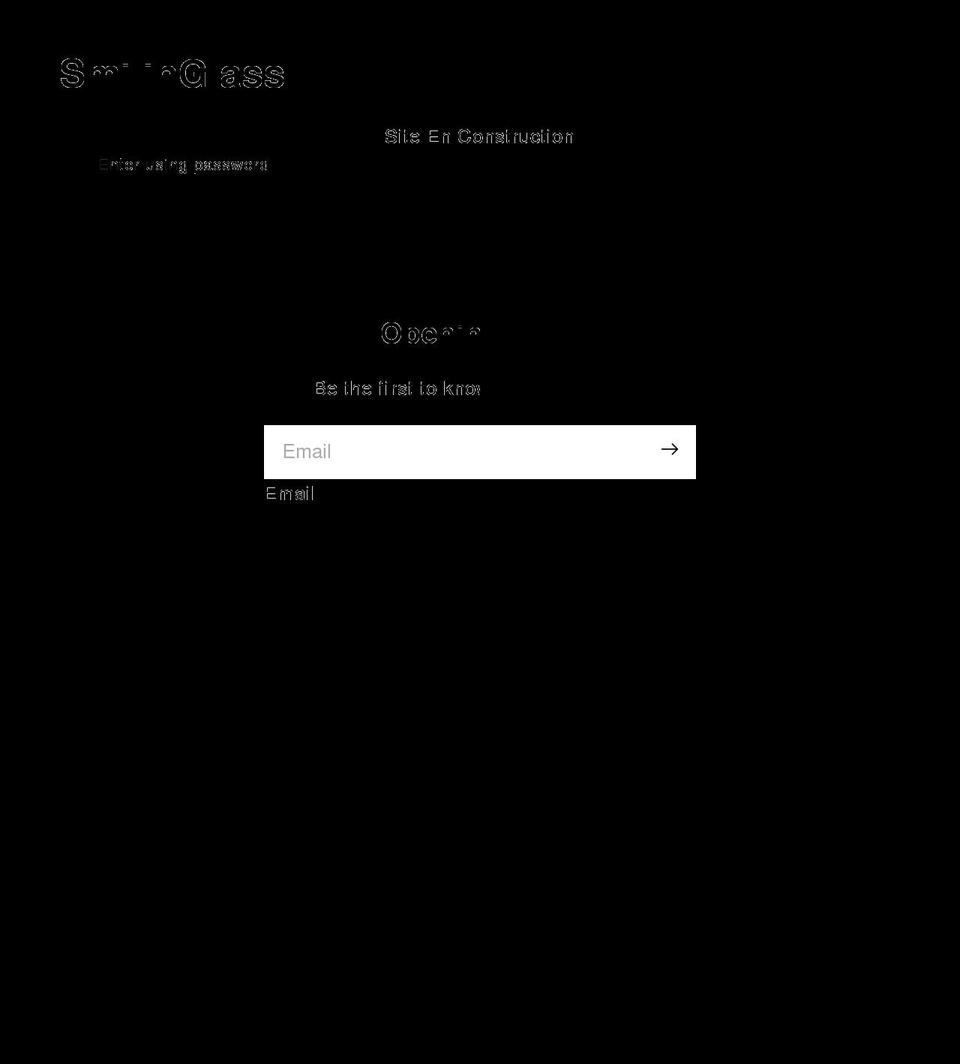 smilinglass.com shopify website screenshot