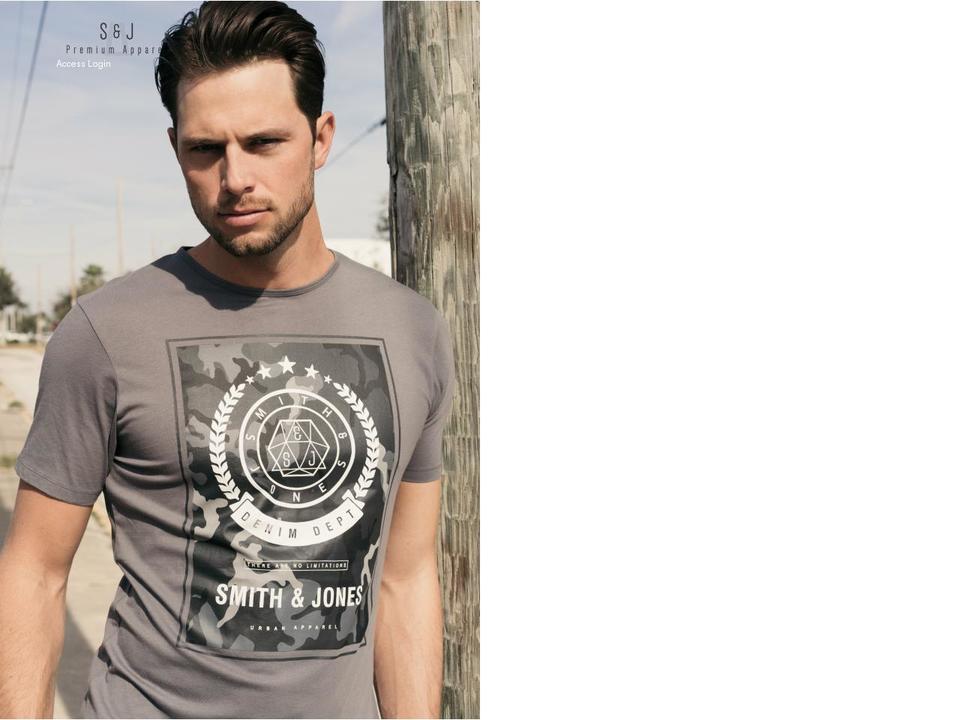 smithandjonesclothing.com shopify website screenshot