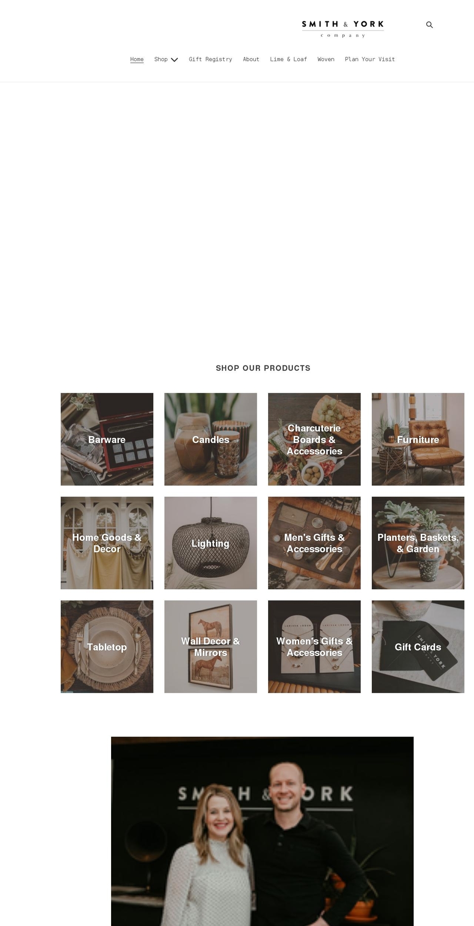 smithandyork.co shopify website screenshot