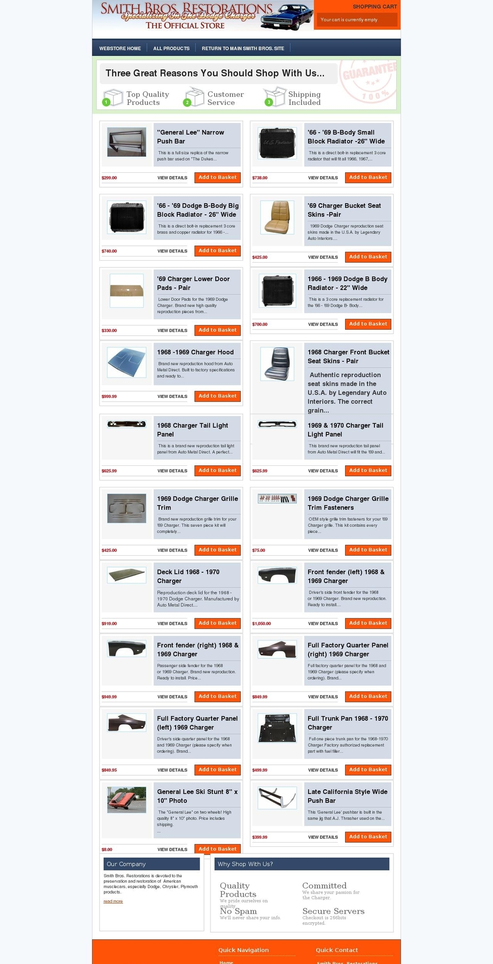smithbros.myshopify.com shopify website screenshot