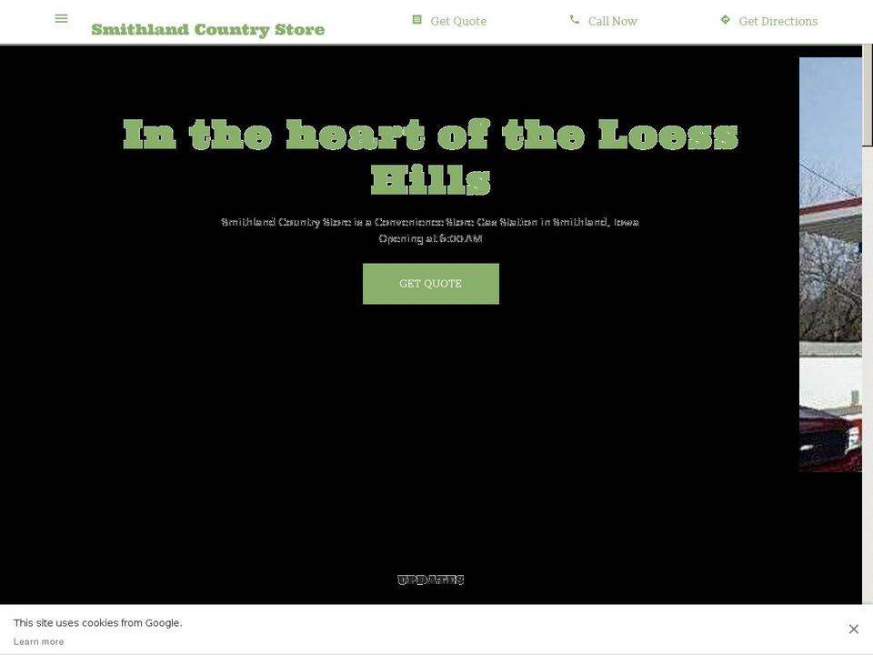 smithlandstore.com — Shopify storefront screenshot