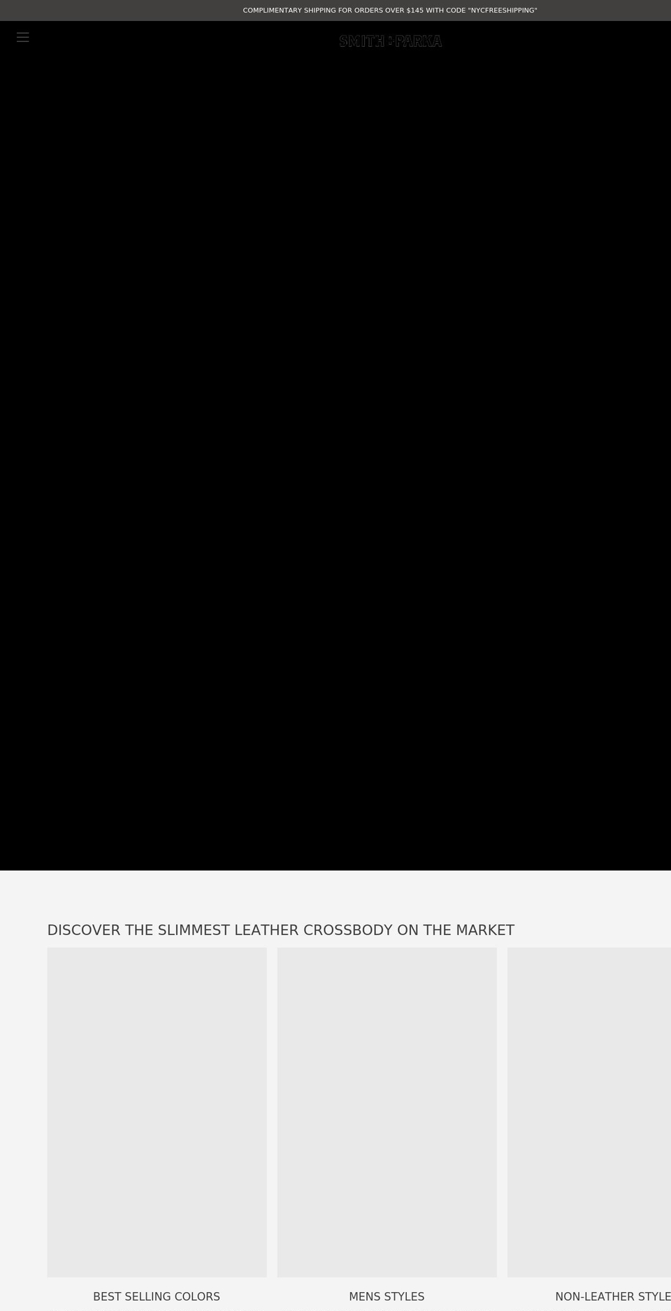 smithparka.com shopify website screenshot