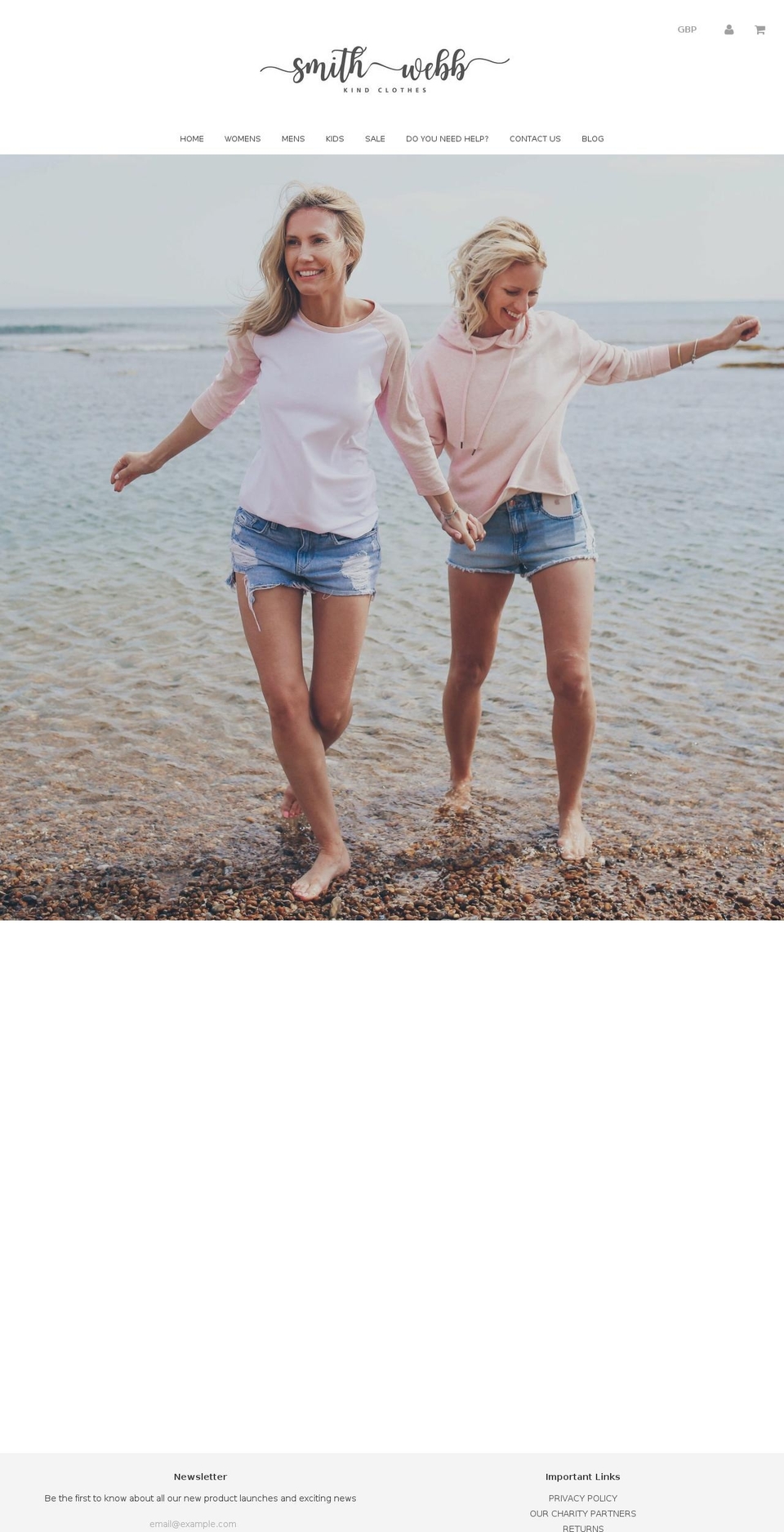 smithwebb.com — Shopify storefront screenshot