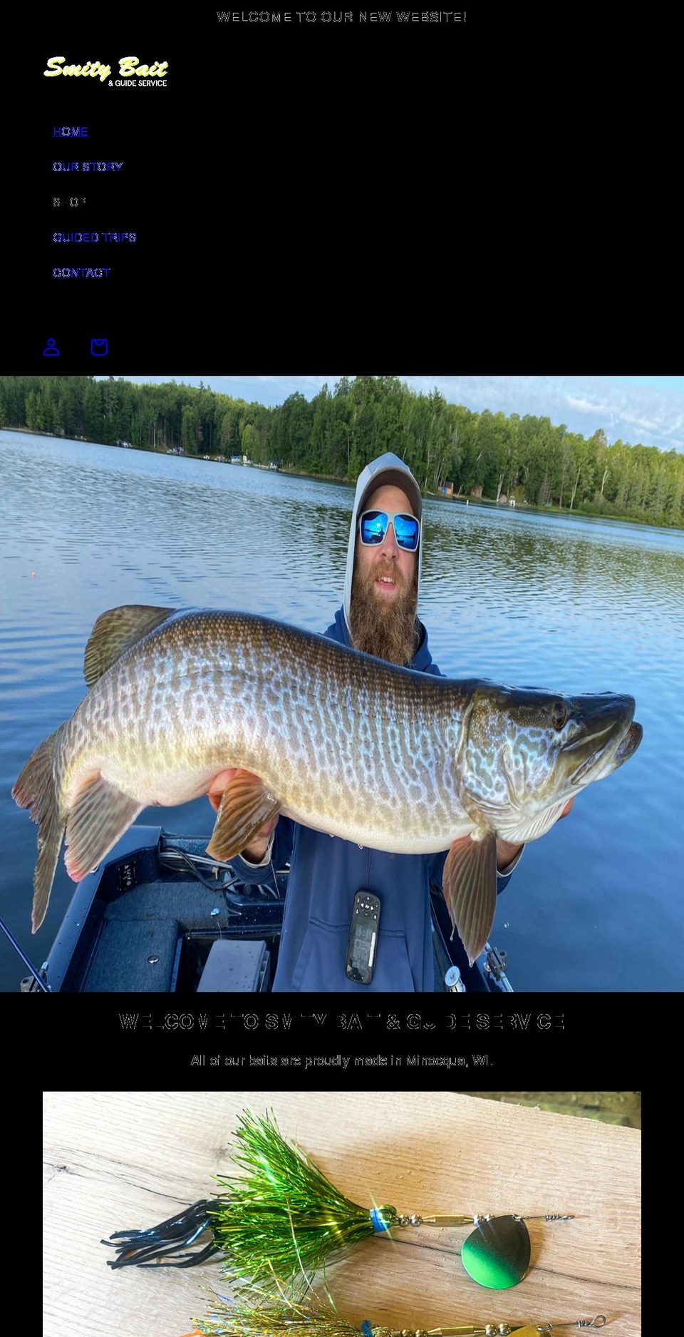 smitybait.com shopify website screenshot