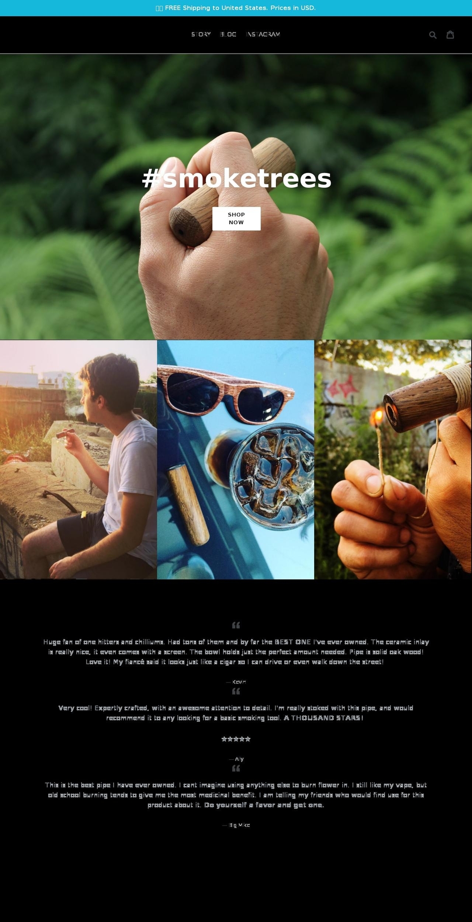 smoakpipe.com shopify website screenshot
