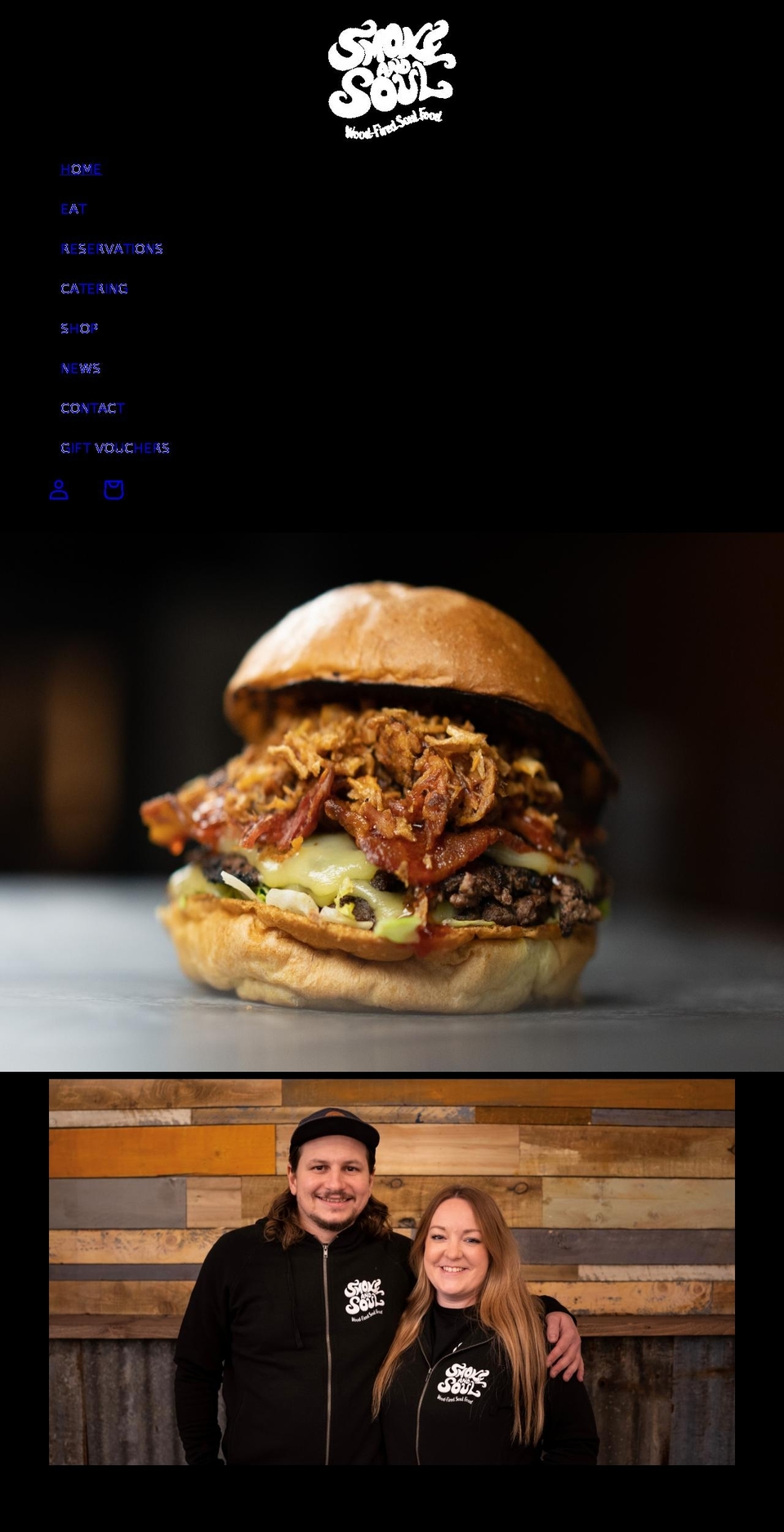 smokeandsoul.co.uk shopify website screenshot