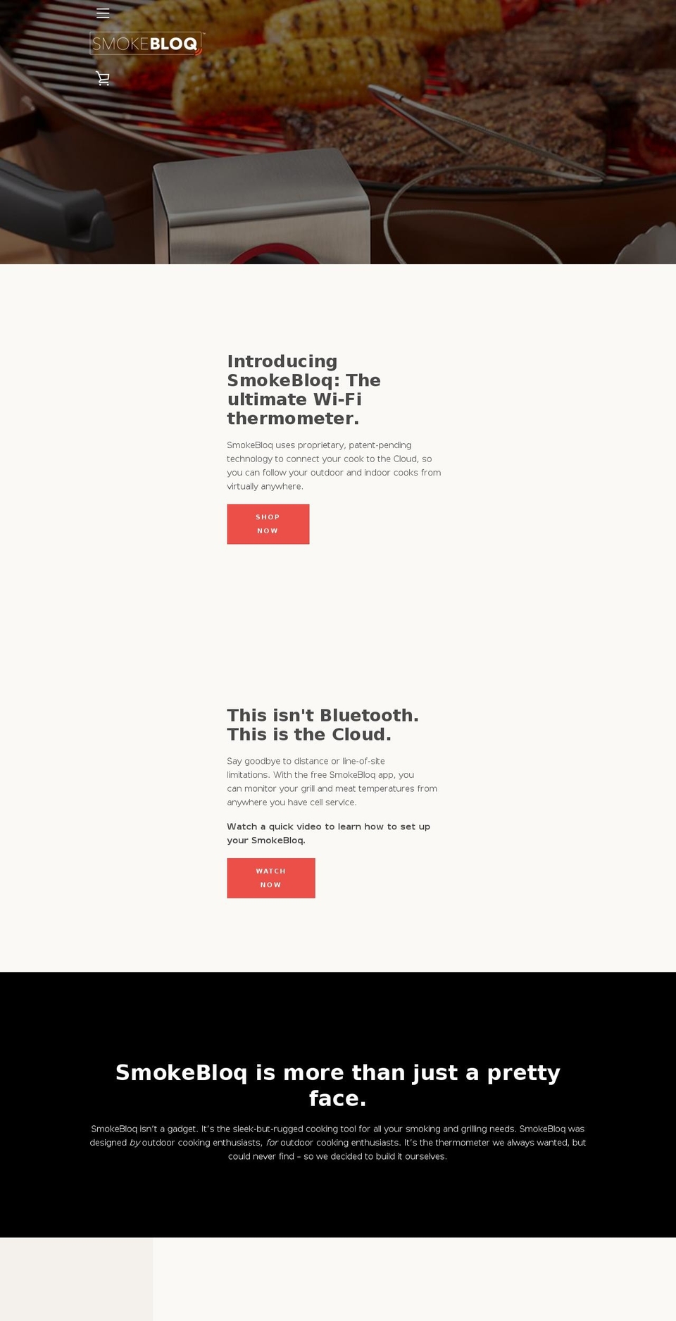 smokebloq.com shopify website screenshot