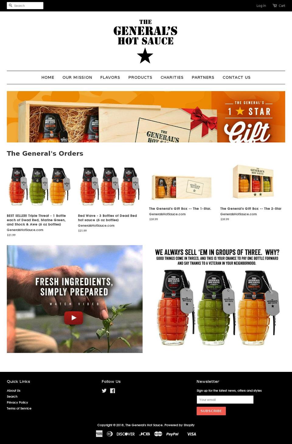 smokehallfoods.com — Shopify storefront screenshot