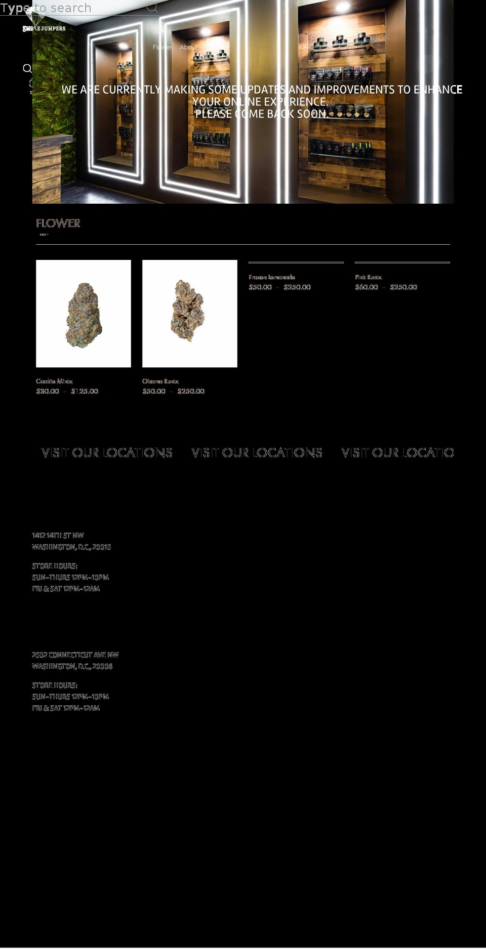 smokejumpersdc.com shopify website screenshot