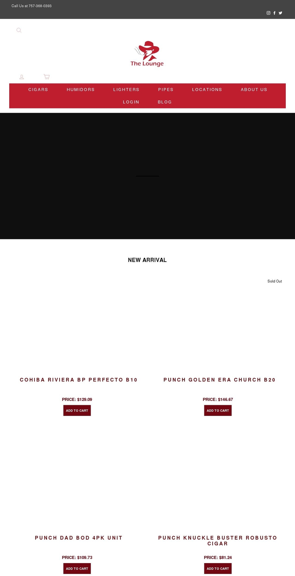 smokeshackonline.com shopify website screenshot