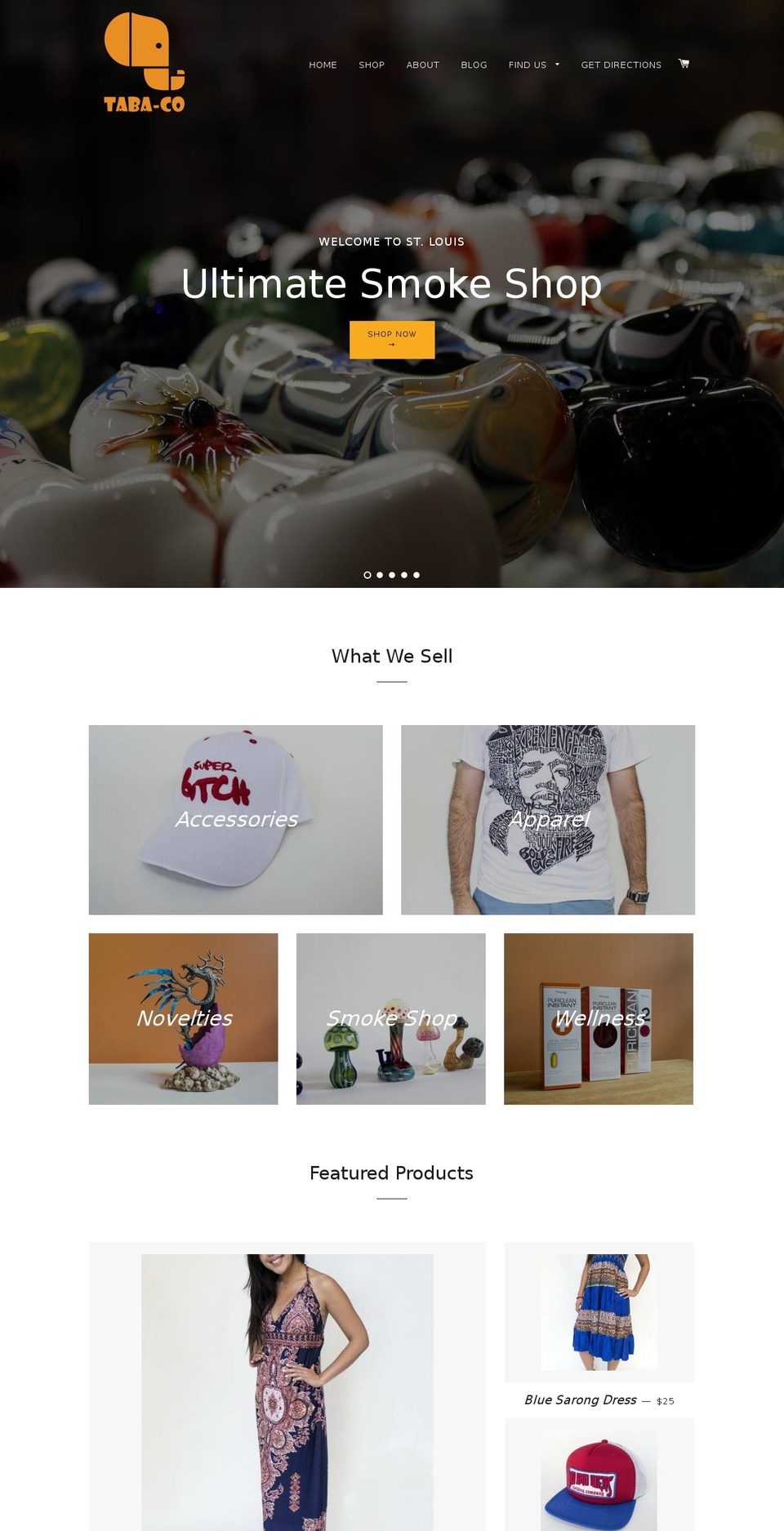 smokeshopstlouis.com shopify website screenshot