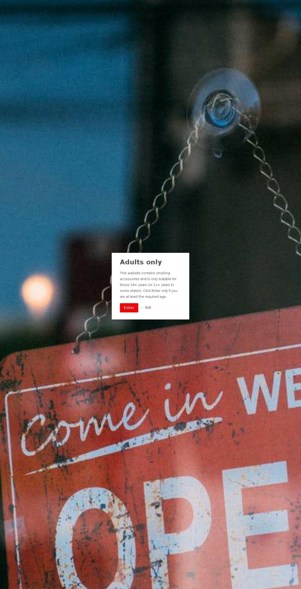 smokespros.com shopify website screenshot