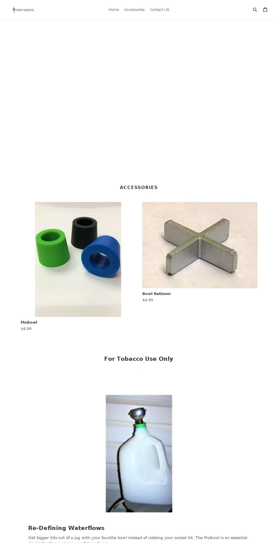 smokingpals.com — Shopify storefront screenshot
