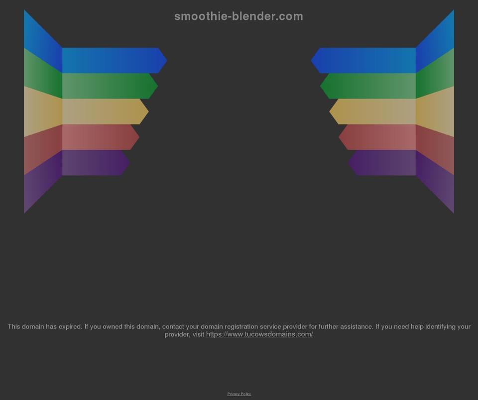 smoothie-blender.com shopify website screenshot