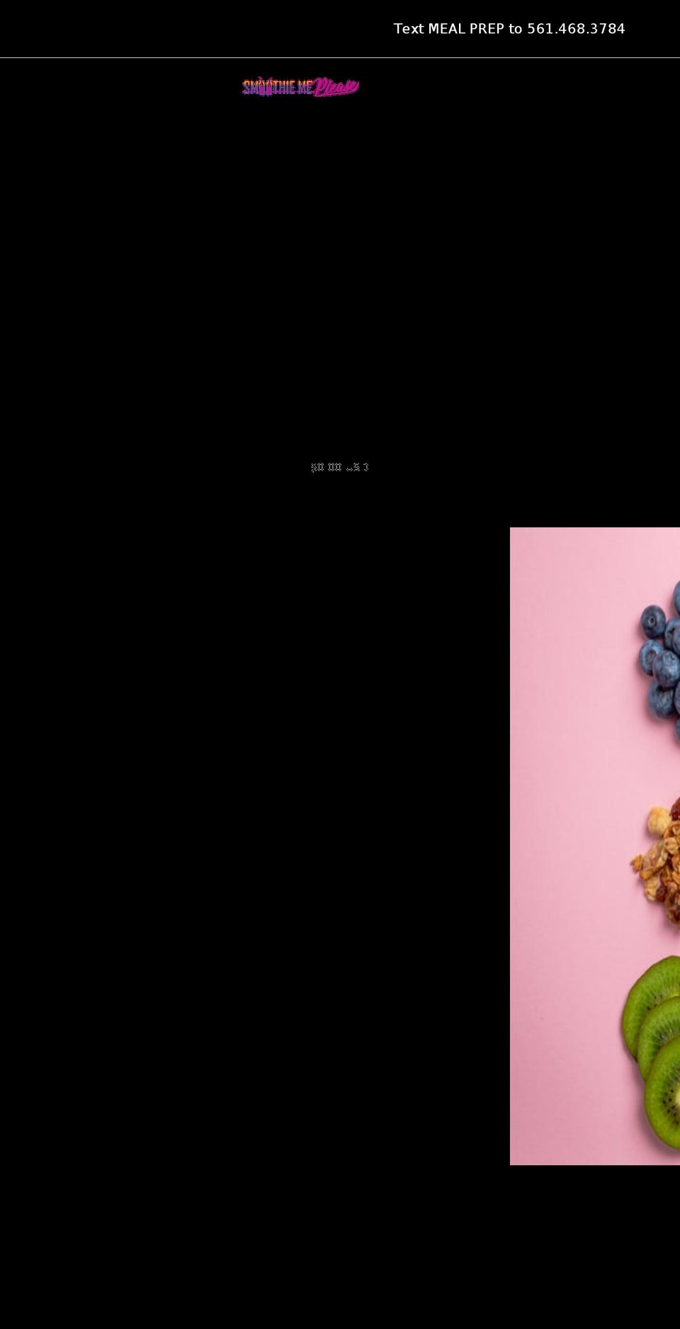 smoothiemeplease.com shopify website screenshot