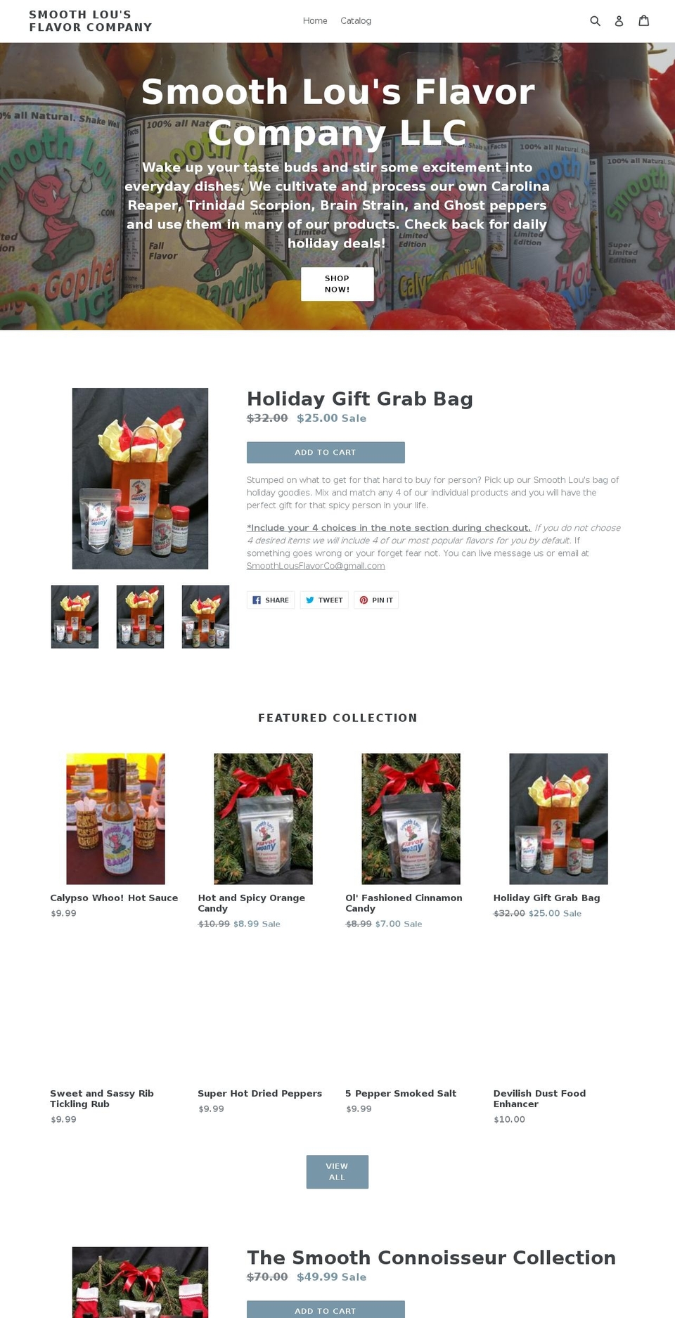 smoothlous.com — Shopify storefront screenshot