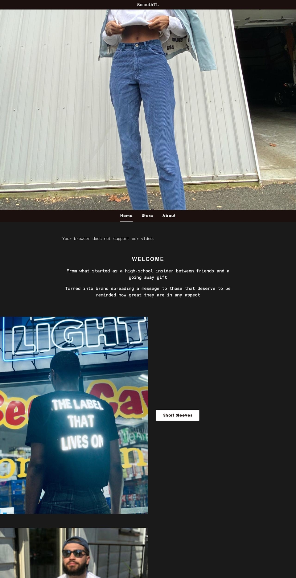 smoothtl.com shopify website screenshot