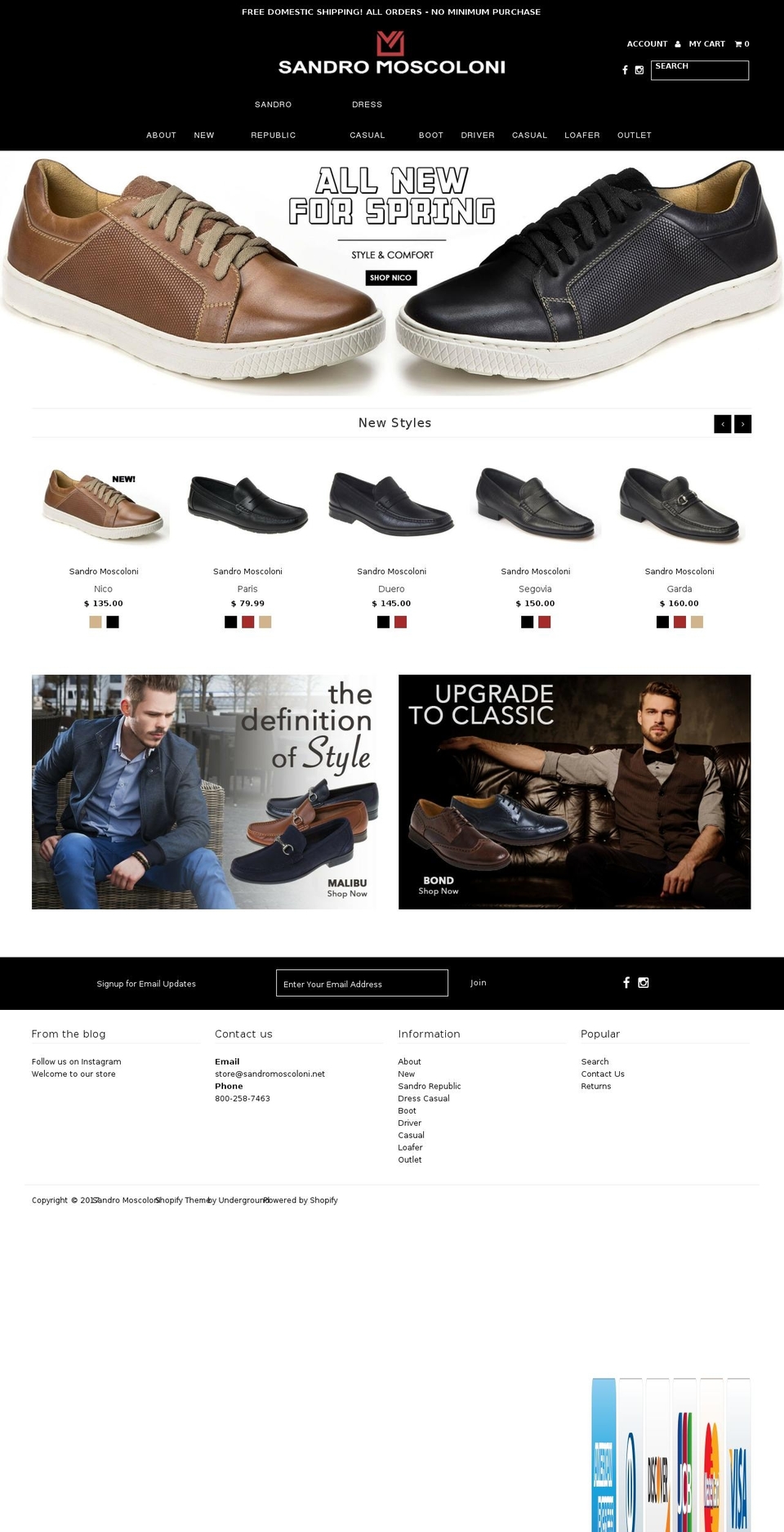 smoscoloni.com shopify website screenshot
