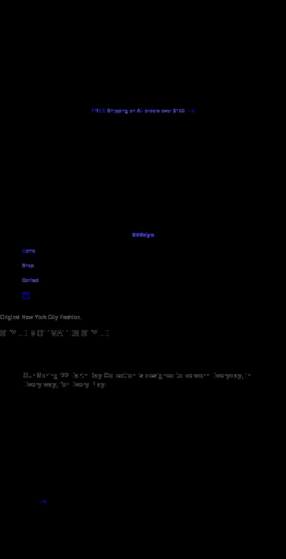 smsstyle.net shopify website screenshot