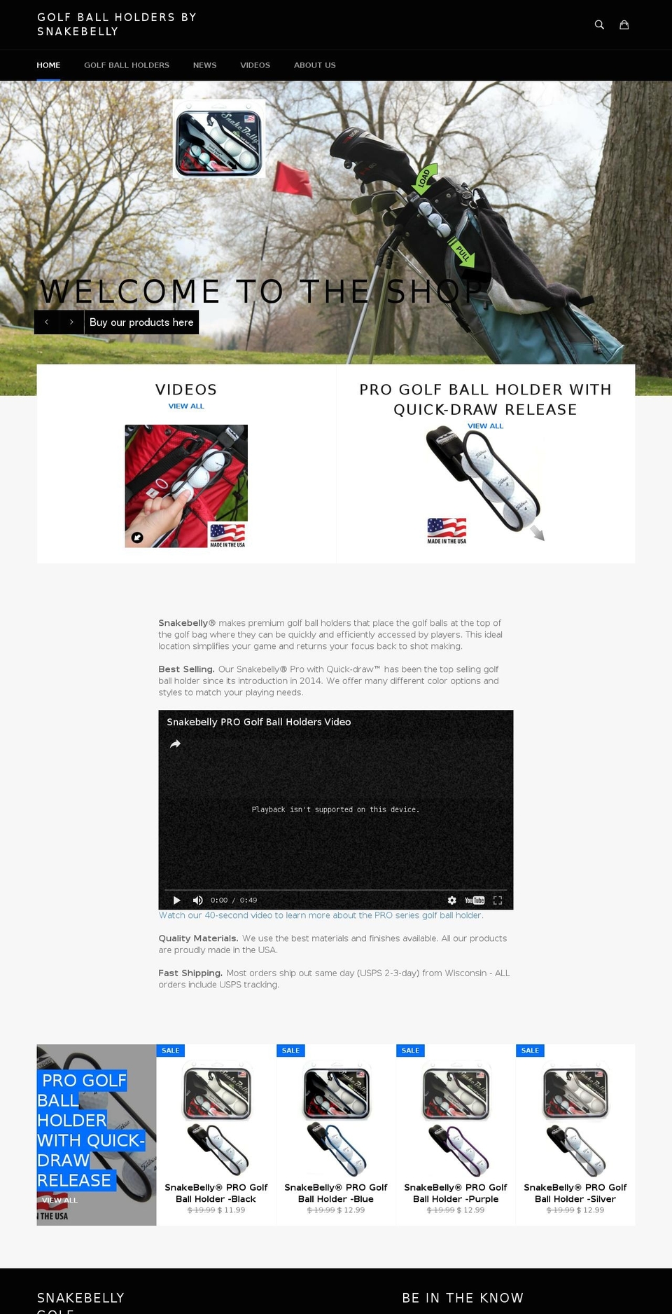 snake-belly.com shopify website screenshot