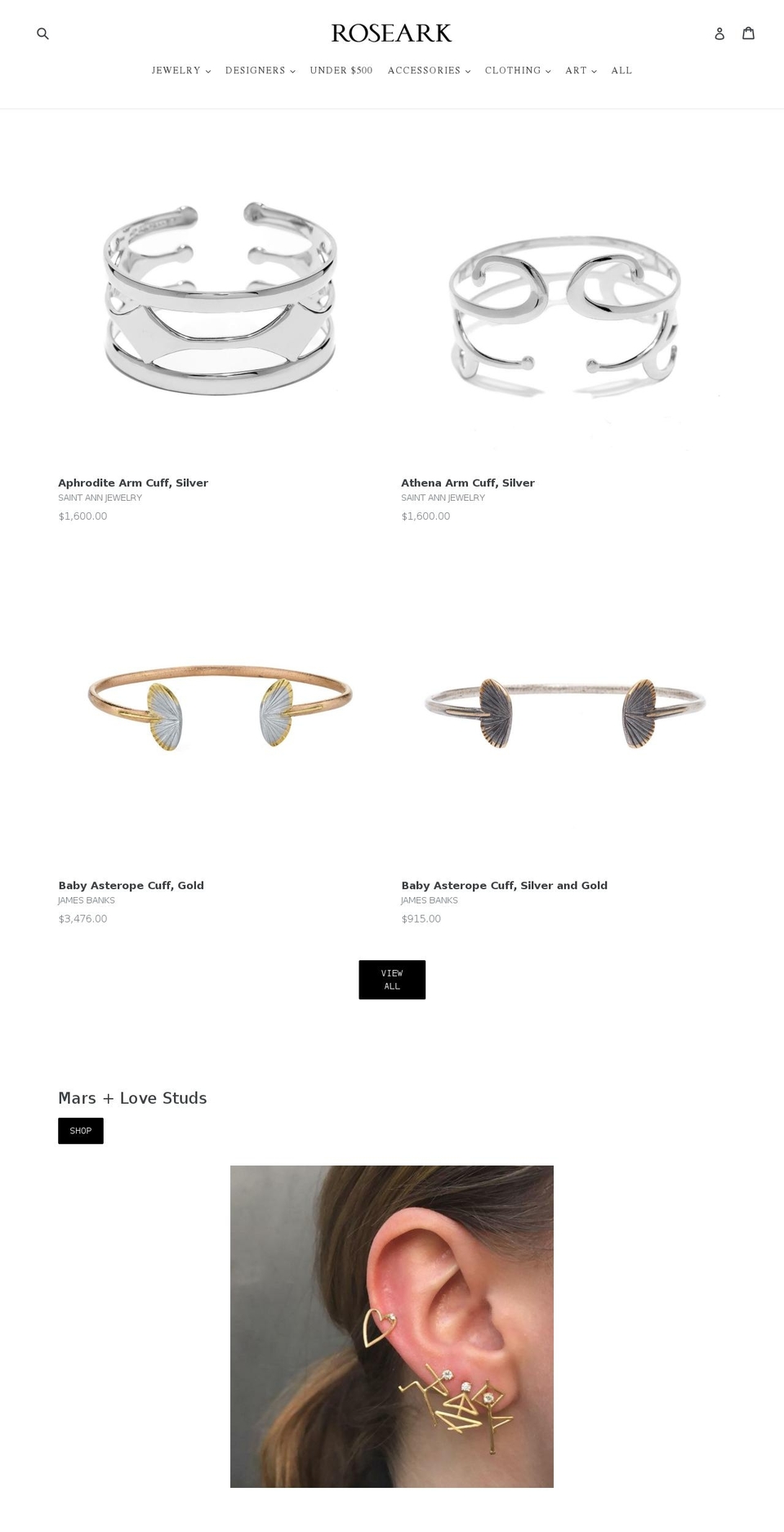snakecuff.com shopify website screenshot