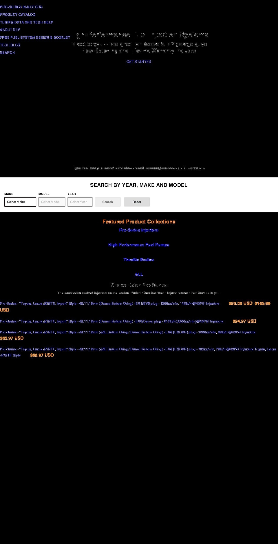 snakeeaterperformance.com shopify website screenshot