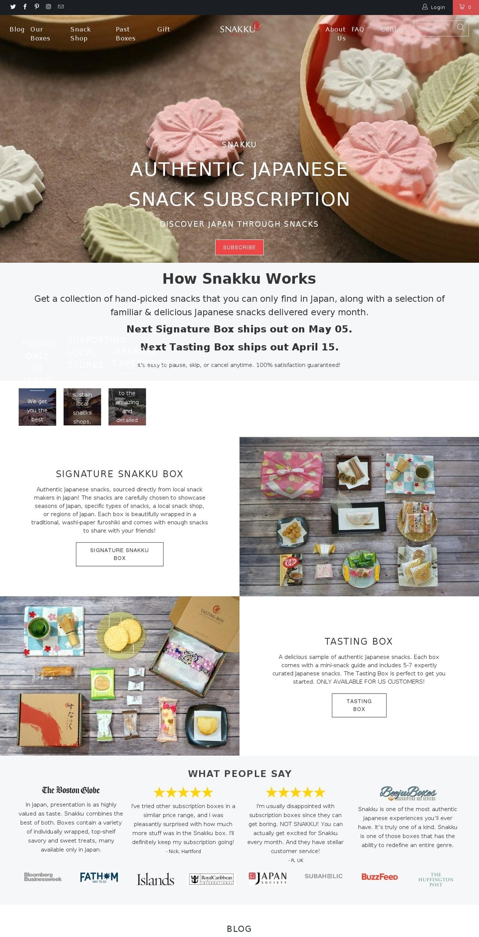 snakku.com shopify website screenshot